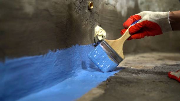SJ Waterproofing Pros commercial waterproofing team near Utica, IN